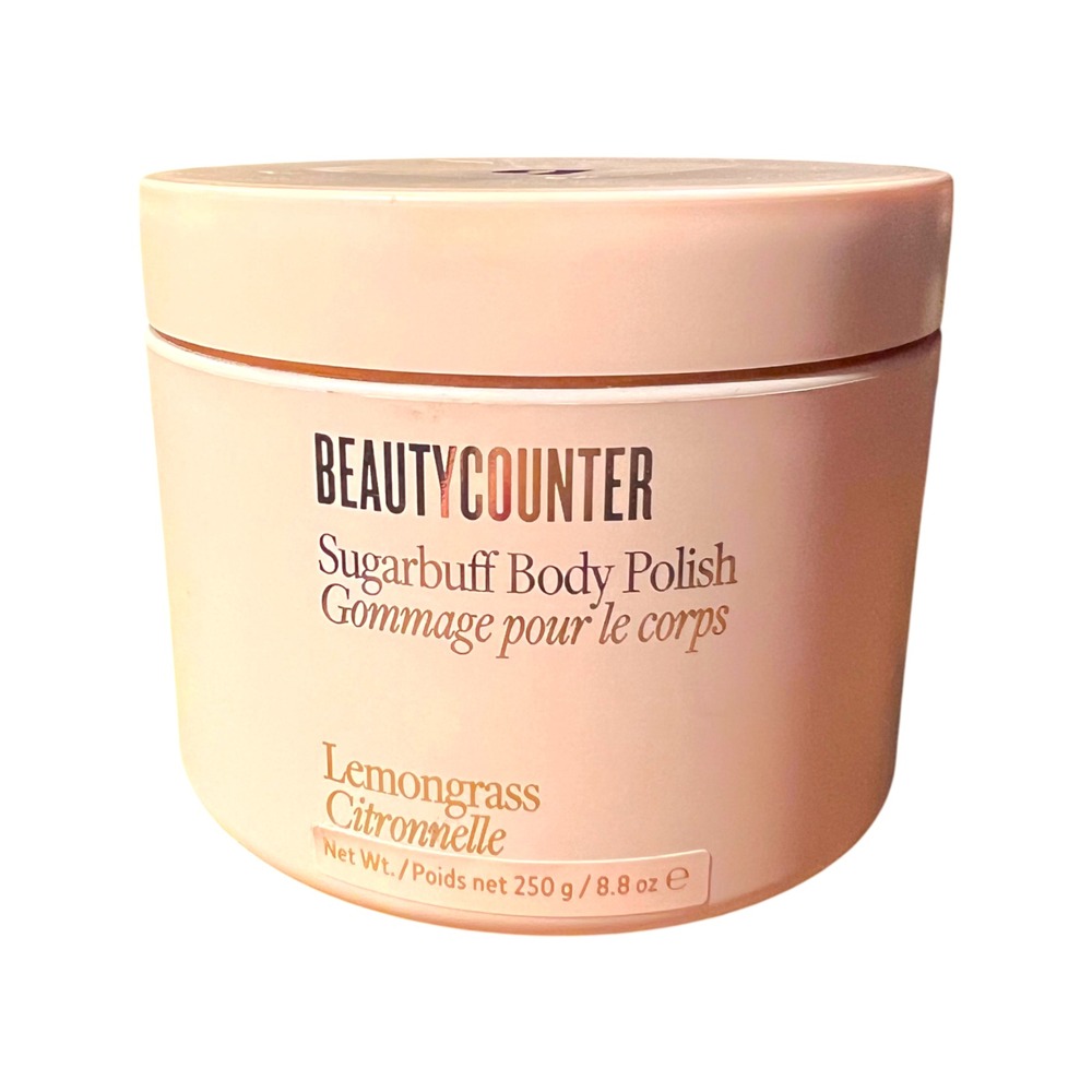 NEW Beautycounter Sugarbuff Body Polish Lemongrass 8.8 oz Exfoliating Scrub